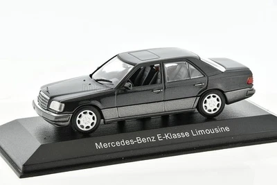 MERCEDES Benz E220 Limousine Grey metallic W124 1993 1/43 MINICHAMPS B66040255 - Image 1 of 4