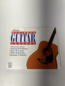 Beginner Guitar Lessons PC Mac CD ROM Acoustic Electric Over 30 Lessons - Bild 1 von 2