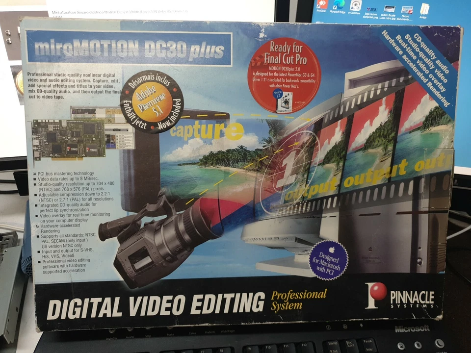 Pinnacle Miro MOTION DC30 versione Plus NUOVA - Rimanenza di magazzino