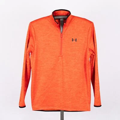 Under Armour Vellón 1/2 Cremallera Para Hombre Talla PEQUEÑA Naranja #1357145 Exterior Caza Gorp Foto 1 de 4