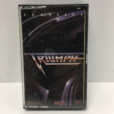 Triumph~ Cassette Tape~ "Classics" ~1989 MCA MCAC 42283 - Image 1 of 4
