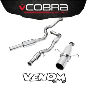 Cobra Exhaust 3" Turbo Back & Sports Cat Res Vauxhall Corsa D SRI (10-14) VZ17a - Picture 1 of 2