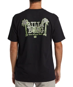 CAMISETA BILLABONG HOMBRE.NUEVA CAMISETA SURF MANGA CORTA ESTAMPADO NEGRO SALÓN W24 - Imagen 1 de 10