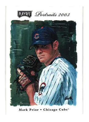 2003 Playoff Portraits #47 Mark Prior Chicago Cubs - Image 1 of 2
