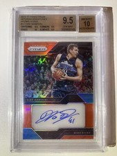 2016-17 Panini Prizm DIRK NOWITZKI Hyper Prizms Auto #’d 05/10 BGS 9.5 Gem Plus