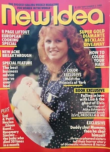 New Idea Magazine Australian 1988 September Elvis Priscilla Princess Of York  - Picture 1 of 4