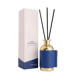 Pretty Valley Home - Leder Rattan Diffusor (weißer Moschus) - 2,71 flüssige Unzen - Bild 1 von 5