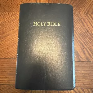 1987 KJV Holy Bible Dictionary Concordance Red Letter Illustrated 8.75” x 5.75” - Foto 1 di 10