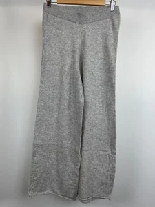 Charter Club Jogginghose Damen Gr. Small grau Kaschmir weites Bein Gummibund - Bild 1 von 8