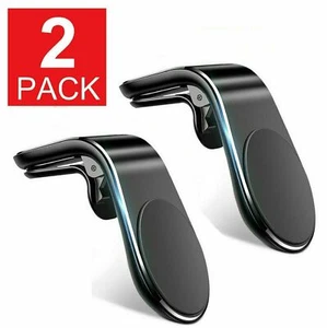 2-Pack Car Magnet Magnetic Air Vent Mount Holder Universal For Mobile Cell Phone - Picture 1 of 10