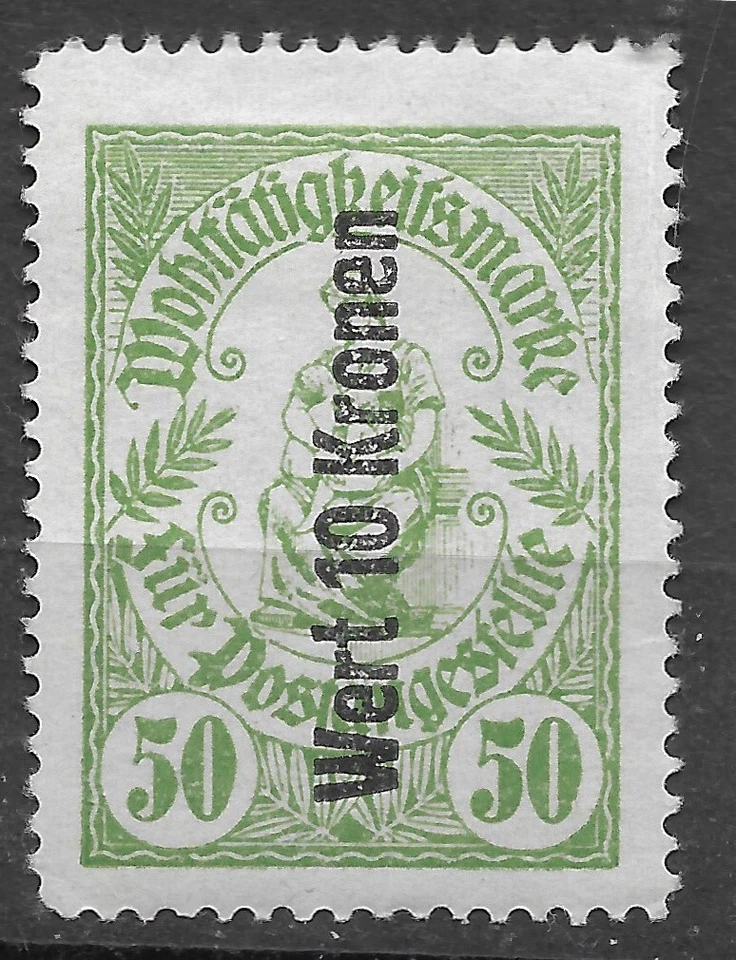 AUSTRIA Publicidad sello de caridad para trabajadores postales🔥10K/VERDE🔥MLHOG🔥FISCAL🔥 Foto 1 de 1