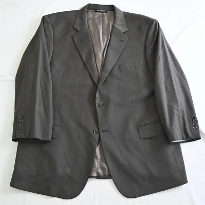 Blazer Traje Chaqueta Abrigo Deportivo Jos A Bank 48R Marrón Espiga 100% Lana Foto 1 de 4