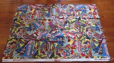 Marvel Comics Camelo 100% Cotton Fabric 44" x 30" wide - Image 1 of 4