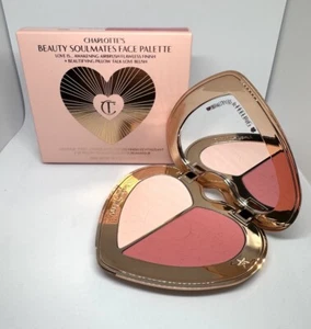 Charlotte Tilbury Beauty Soulmates Face Palette Pillow Talk FLAWLESS PINK/BNIB - Picture 1 of 8