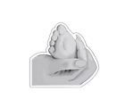 Baby Foot Mother Sticker