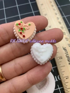 Kuchen Silikonform sehr klein für Fondant-Harz-Basteln-Polymer Clay-Süßigkeiten - Bild 1 von 10