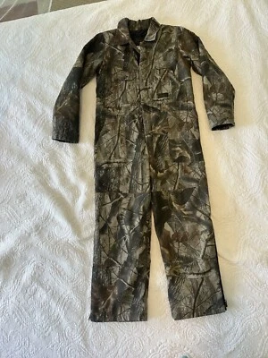 Youth 14 Reg LIBERTY Outdoors Hunting Insulated Realtree Camo Coveralls USA MADE - Image 1 of 4
