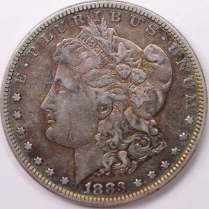 1883-S Morgan Silver Dollar, Very Fine Circulated Coin, Store #DR0217 - Picture 1 of 2
