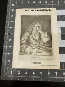 1966-67 Stagebill from Tartuffe at Goodman Memorial Theatre in Chicago - Picture 1 of 7