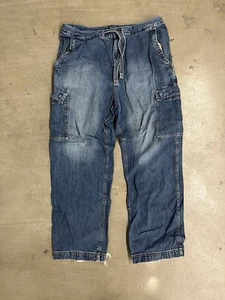 Vintage y2k Polo ralph lauren baggy jeans mens large 38x30 - Picture 1 of 8