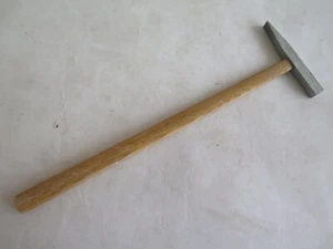 Hammer, Fliesenhammer, 100g, Eschenholz Stiel, kaum gebraucht, Zustand Top !! - Bild 1 von 5