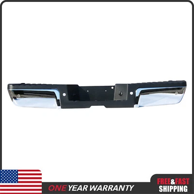Fit For Ford F-250 F350 Super Duty 2008-2016 New Step Bumper Rear W/ Sensor Hole - Image 1 of 4