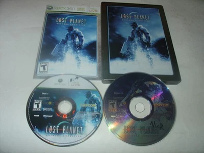 Lost Planet: Extreme Condition Steelbook (Xbox 360, 2007) Complete CIB Minty - Image 1 of 2