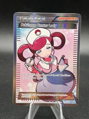 Pokemon Center Lady 105/106 - Pokemon Flashfire XY Full Art Ultra Rare LP ZE1 - Image 1 of 4
