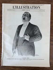 Revue L'ILLUSTRATION Nr  3508 (Mai 1910) Le Ténor CARUSO / Mort Edouard VII - Picture 1 of 3