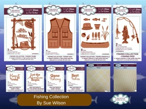 Jamie Rodgers Crafts - Fishing Collection by Sue Wilson - Picture 1 of 89