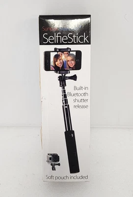 Sunpak Selfie Stick Bluetooth disparador para teléfonos inteligentes GoPro, nuevo/sellado Foto 1 de 4