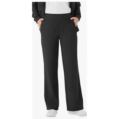 Makers Mark XL Sz 16-18 Black Wide Leg Travel Pants Pockets NWT Women's - Image 1 of 4