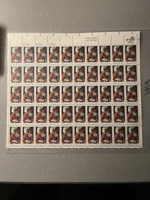 Scott 1414 Christmas Nativity 6 Cent Full Sheet of 50 MNH OG - Image 1 of 2