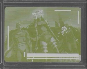 2023 Allegiance Avengers vs X-Men Printing Plate Yellow 1/1 #43 Psylocke Magneto - Picture 1 of 2