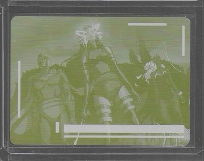 2023 Allegiance Avengers vs X-Men Printing Plate Yellow 1/1 #43 Psylocke Magneto - Image 1 of 2