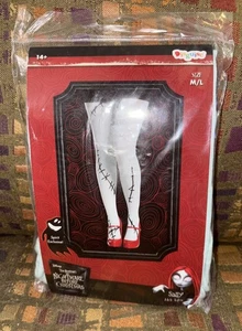 Nightmare Before Christmas Sally Adult Tights M/L Brand New B02 - Picture 1 of 4