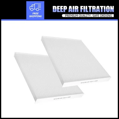 Filtro de aire de cabina 2 piezas para Hyundai Elantra 2009-2014 2014-2018 Kia Forte Forte5 Foto 1 de 4