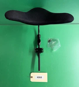 Whitmyer Contoured Cradle Adjustable Head Rest for Wheelchair w/ Mounting #K868 - Picture 1 of 8