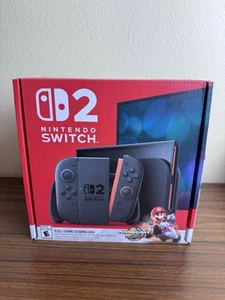 NEW Nintendo Switch 2 Handheld Console System with Mario Kart World Bundle - Picture 1 of 3