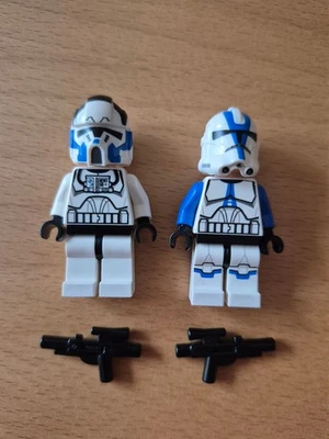 Lego Star Wars 2x Figur Minifigur 501st Pilot Flieger + Clone Trooper aus 75004 - Bild 1 von 4
