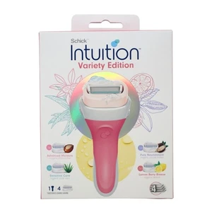Schick Intuition Confezione Varietà Rasoio Donna - 1 Manico Rasoio e 4 Ricariche Lama - Foto 1 di 5