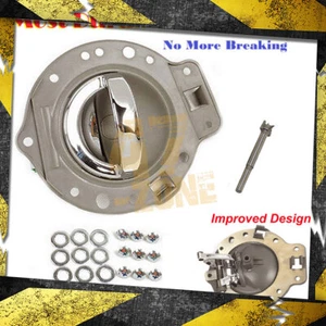 For 06-10 Jeep Commander Inside Door Handle W/Screw Khaki and Chrome MK LH - Picture 1 of 1