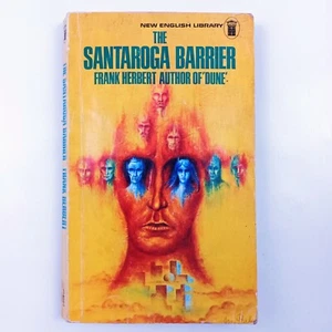 THE SANTAROGA BARRIER. FRANK HERBERT. NEL 1974. ACCEPTABLE - Picture 1 of 5