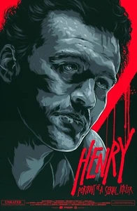 Henry portrait of a serial killer by Ken Taylor - Rare sold out Mondo print - Picture 1 of 1