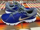 Nike Downshifter 5 Mens Sz 10 2015 Blue & Gray Running Shoes Sneakers 