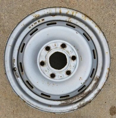 Camión Chevy GMC 1988-1998 16" X 6,5" llanta de acero 6 pernos 4x4 OEM  Foto 1 de 4