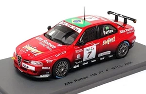 Spark 1/43 Scale S0475 - Alfa Romeo 156 #7 4th WTCC 2005 A. Farfus - Red - Picture 1 of 4