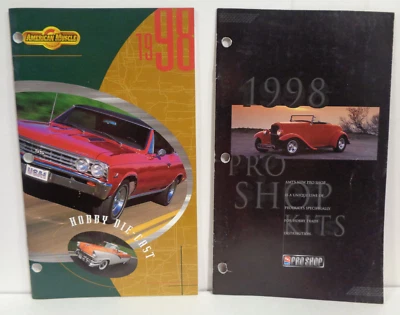 ERTL AMERICAN MUSCLE 1998 HOBBY DIE-CAST CATALOG & 1998 AMT PRO SHOP BROCHURE - Image 1 of 4
