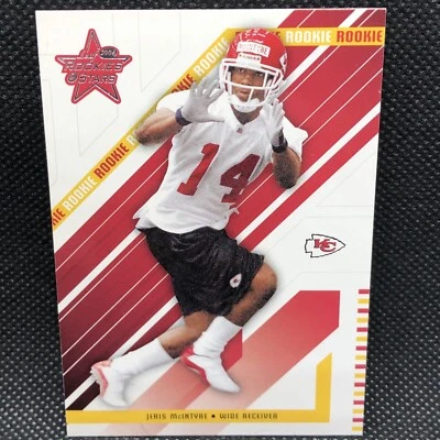2004 Leaf Rookies & Stars Rookie Jeris McIntyre #144 Rookie RC - Image 1 of 2