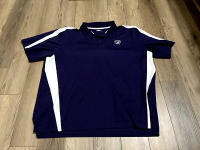 TCU Horned Frogs Texas Christian Under Armour 2XL Purple White - Image 1 of 4